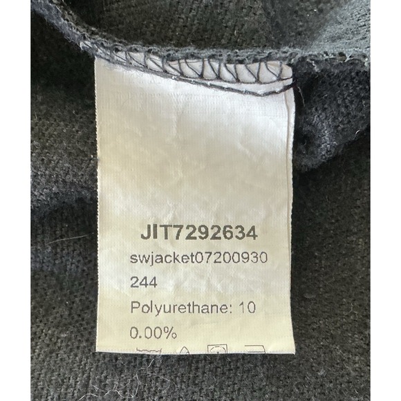 SHEIN L Moto Jacket Faux Leather Urban Streetwear Biker Goth Steampunk - Picture 10 of 10